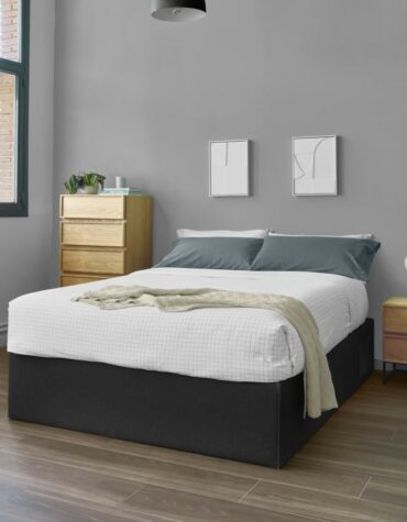 Matters Bett 160 x 200 cm schwarz