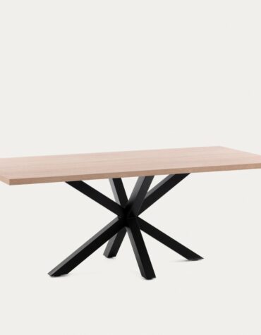 Argo Tisch, schwarze Beine
