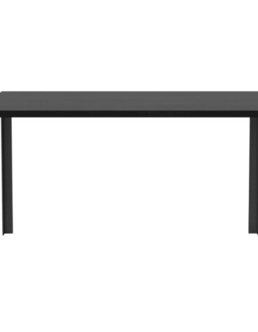 Link Tisch 130 x 80 cm schwarz