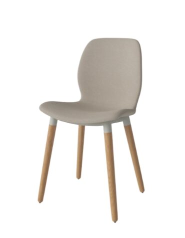 Seed Stuhl gepolstert beige