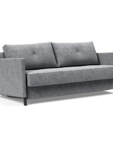 graues Klappsofa