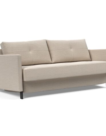 beiges Klappsofa