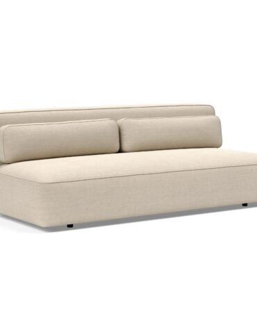 beiges Klappsofa