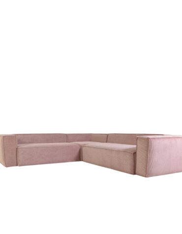 pinkes Ecksofa
