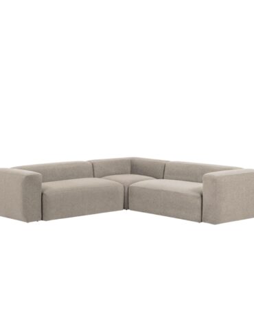 beiges Ecksofa