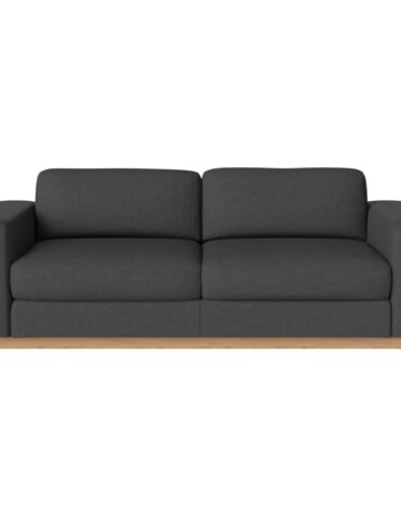 Polster Sofa Schwarz